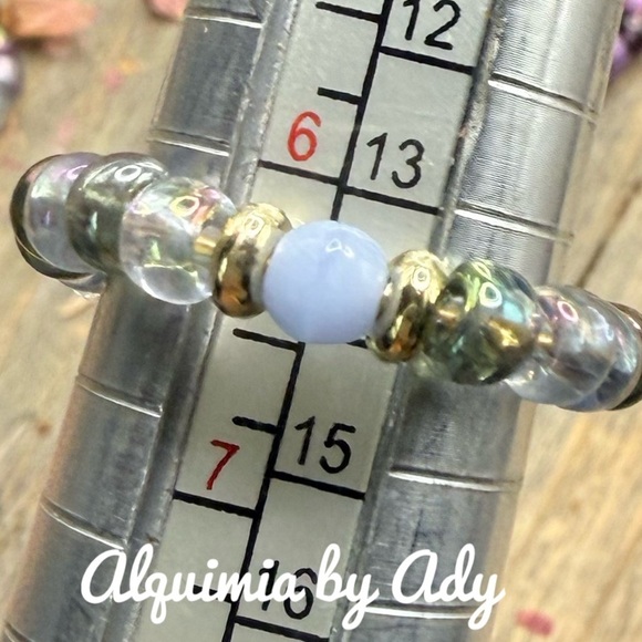 Alquimia Iridescent and Gold Ring - Picture 2 of 2